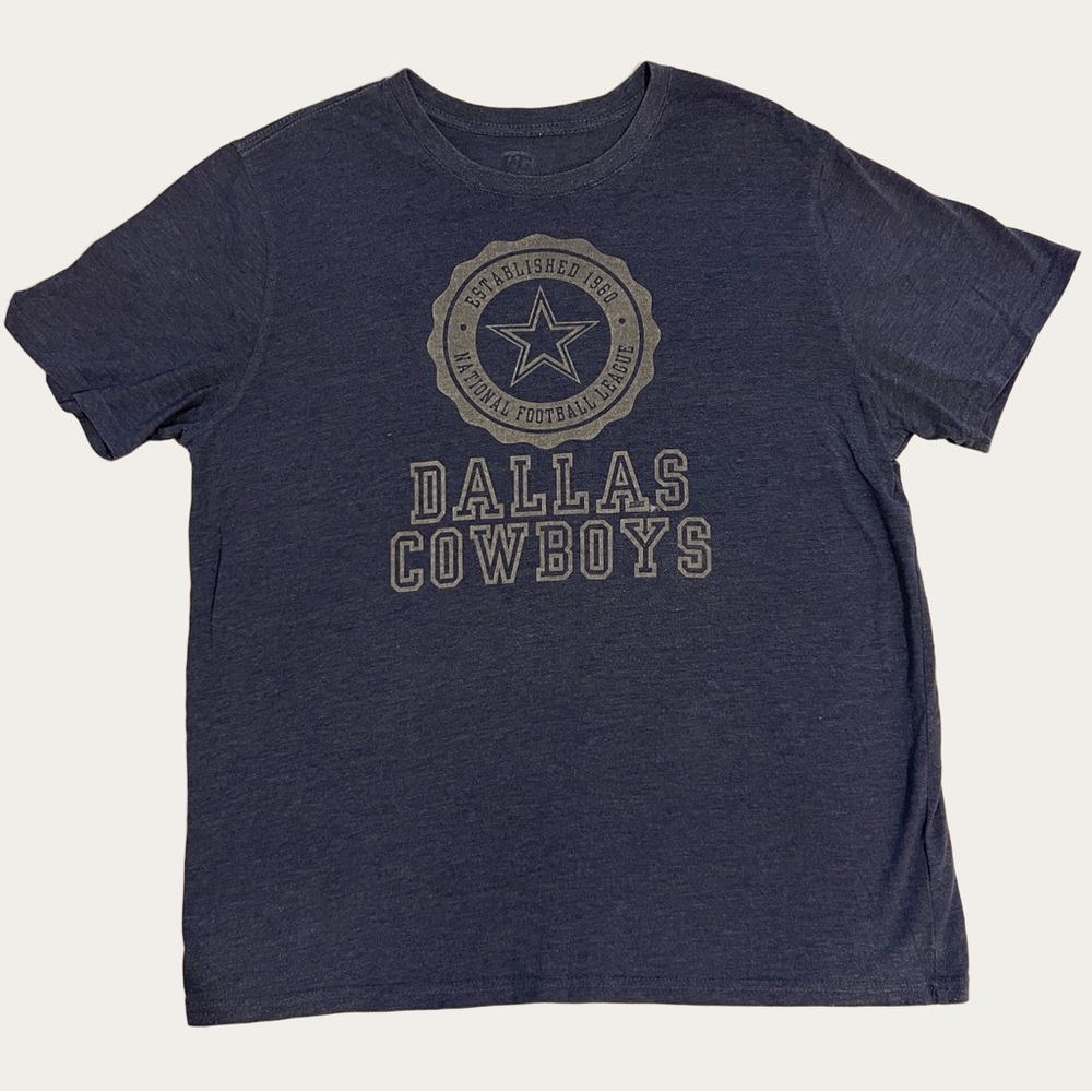 NFL‎ Dallas Cowboys Navy Blue Short Sleeve Tee Size XL